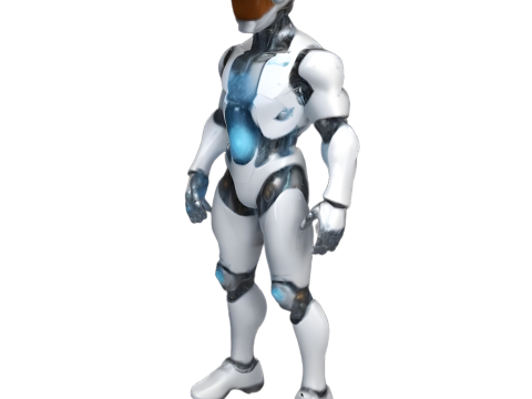 Futuristic Character Collection - Space Explorers and Synthetics Modèles 3D en vedette