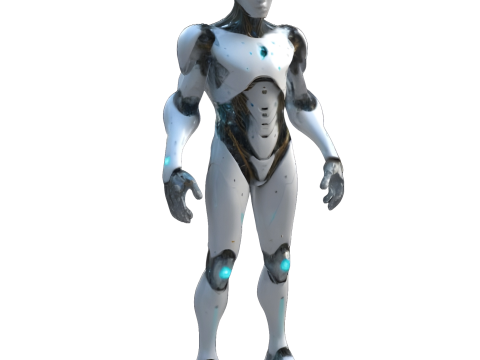 Futuristic Character Collection - Space Explorers and Synthetics Modèles 3D en vedette