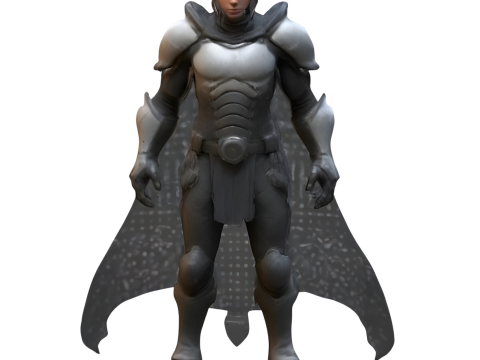 Sci-Fi Heroes Collection 3D Print Model