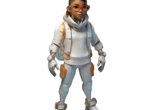 Sci-Fi Heroes Collection 3D Print Model
