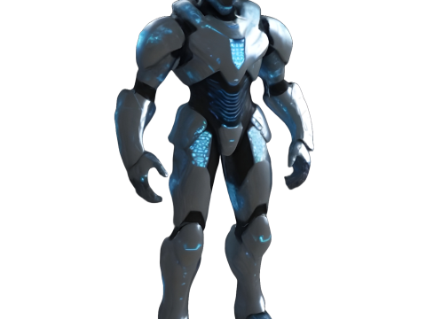 Sci-Fi Heroes Collection 3D Print Model