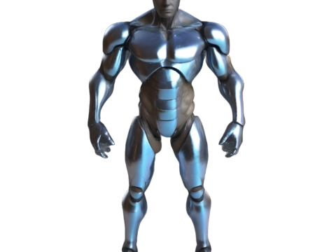 Sci-Fi Android Character Collection 3D Принт Модель
