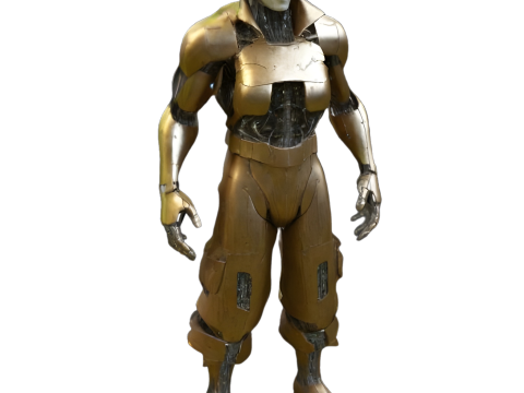 Sci-Fi Android Character Collection 3D Принт Модель