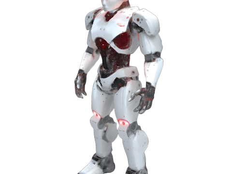 Sci-Fi Android Character Collection 3D Принт Модель