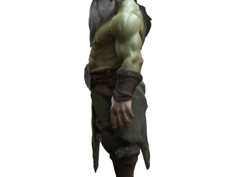 Elder Orc Guardian Model Cetak 3D