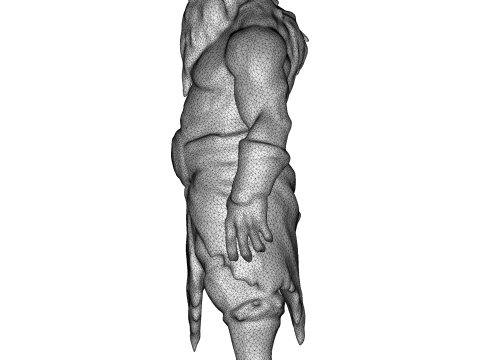 Elder Orc Guardian Model Cetak 3D