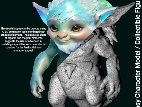 Aqua Forest Sprite 3D 打印模型