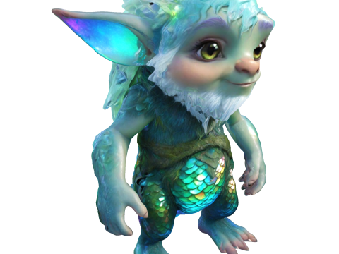 Aqua Forest Sprite Modelo de impresión 3D