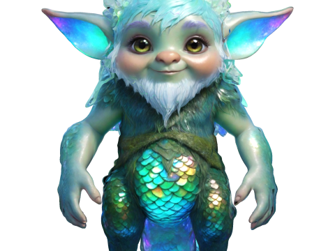 Aqua Forest Sprite Modelo de impresión 3D
