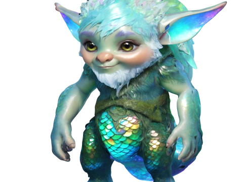 Aqua Forest Sprite Modelo de impresión 3D