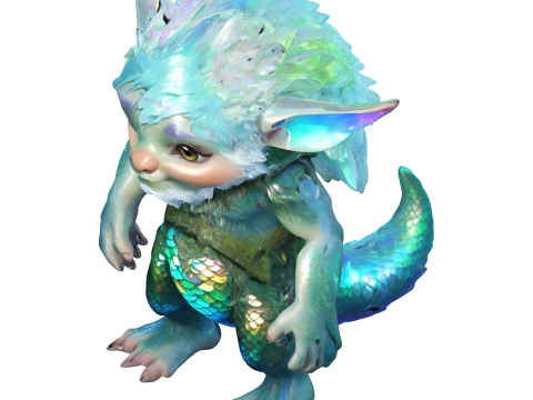 Aqua Forest Sprite Modelo de impresión 3D