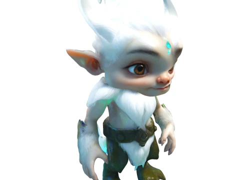 Forest Horn Spirit 3D Print Model