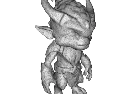 Forest Horn Spirit 3D Print Model
