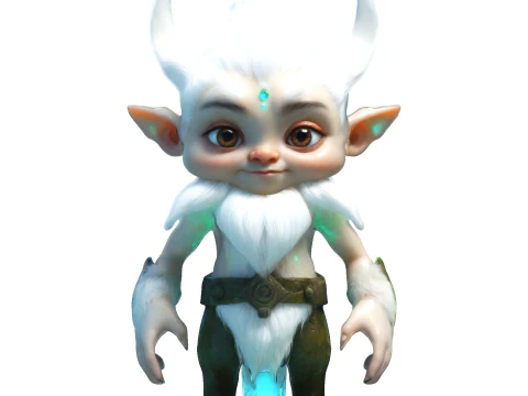 Forest Horn Spirit 3D Print Model