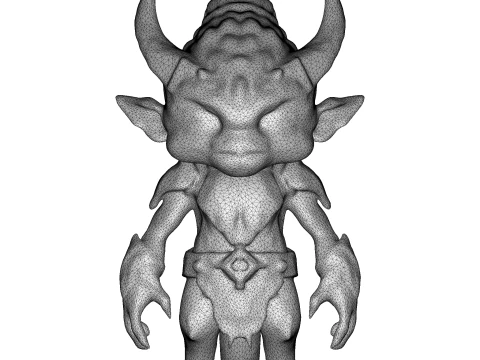 Forest Horn Spirit 3D Print Model