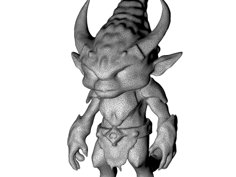 Forest Horn Spirit 3D Print Model