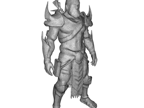 Blue Mythic Guardian Modelo de Impressão 3D