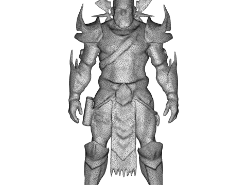Blue Mythic Guardian Modelo de Impressão 3D