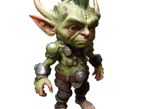 Goblin Guardian Model Cetak 3D