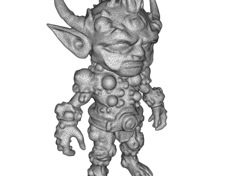 Гоблин-защитник 3D Принт Модель