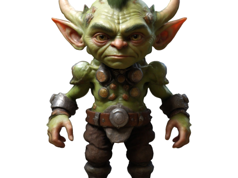 Goblin Guardian Model Cetak 3D
