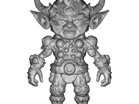 Goblin Guardian Model Cetak 3D