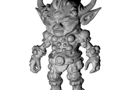 Goblin Guardian Model Cetak 3D