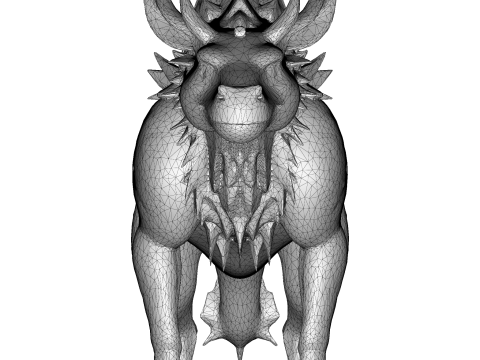 Verdant Dragon Guardian Modelo de impresión 3D