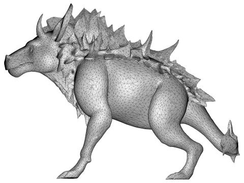 Verdant Dragon Guardian 3D Print Model