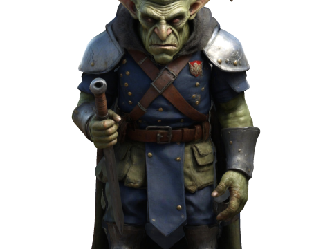 Goblin Footman 3D-printmodel