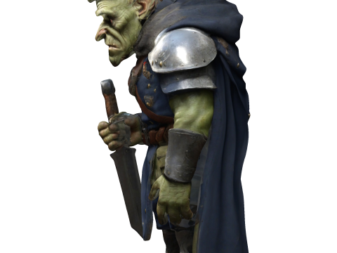 Goblin Footman 3D-printmodel