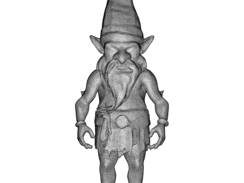 Iridescent Forest Gnome 3D Print Model