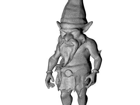 Iridescent Forest Gnome 3D Print Model