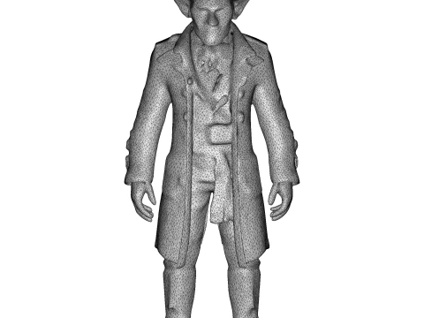 Goblin Dandy Figurine 3D Print Model