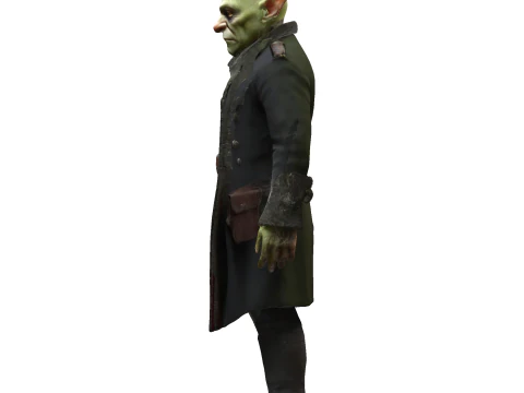 Goblin Dandy Figurine 3D Print Model