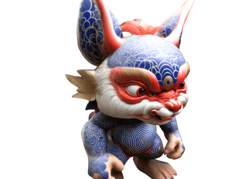 Mystic Bunny Guardian 3D Baskı Modeli