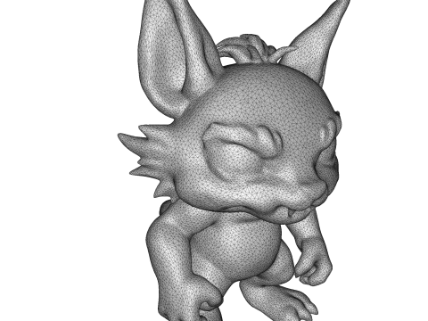 Mystic Bunny Guardian 3D Baskı Modeli