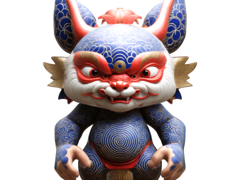 Mystic Bunny Guardian 3D Baskı Modeli