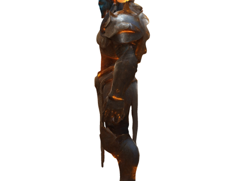 Celestial Horned Guardian Modelo de Impressão 3D