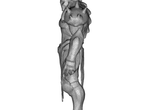 Celestial Horned Guardian Modelo de Impressão 3D