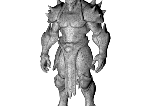 Celestial Horned Guardian Modelo de Impressão 3D
