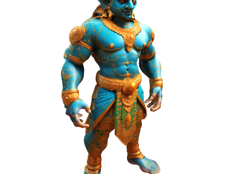 Majestic Genie Guardian 3D Принт Модель