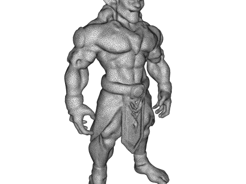 Majestic Genie Guardian 3D Принт Модель