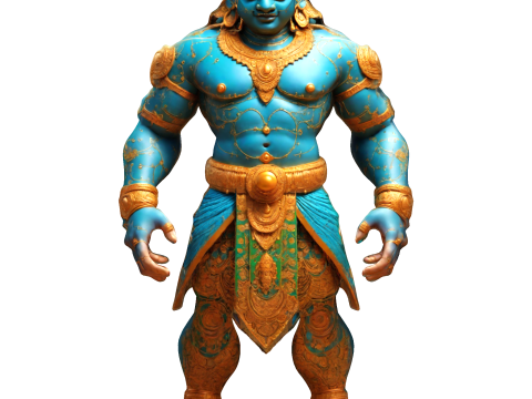 Majestic Genie Guardian 3D Принт Модель