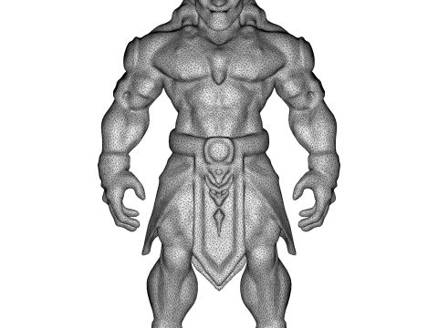 Majestic Genie Guardian 3D Принт Модель