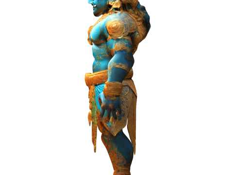 Majestic Genie Guardian 3D Принт Модель