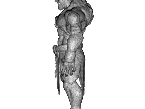 Majestic Genie Guardian 3D Принт Модель