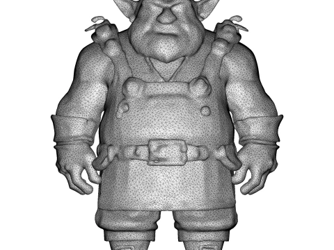 Steampunk Gnome Tinkerer 3D Print Model
