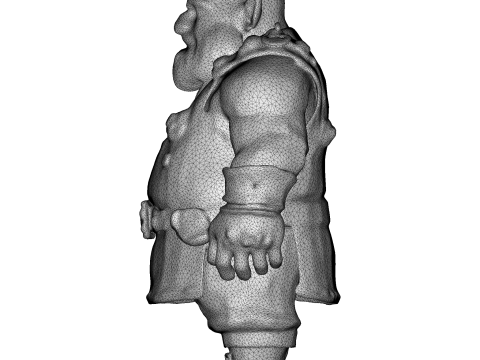 Steampunk Gnome Tinkerer 3D 打印模型