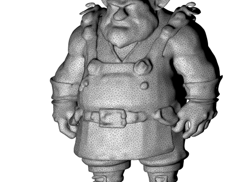 Steampunk Gnome Tinkerer 3D 打印模型